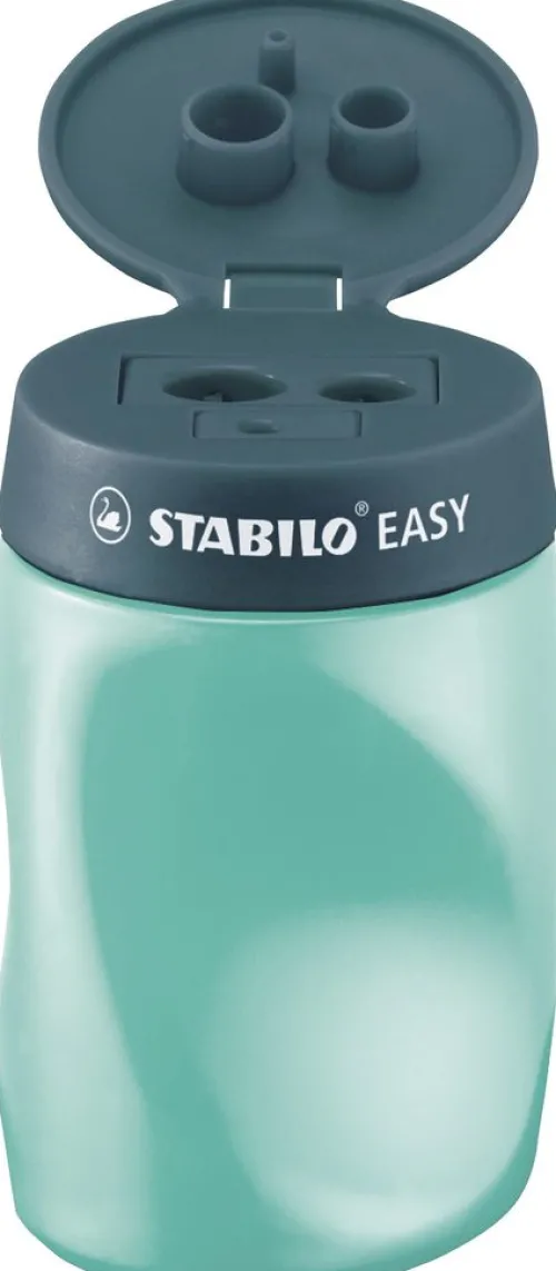 STABILO Küche & Esszimmer*Spitzer Dosen-Spitzer für Linkshänder EASYsharpener, 3 in 1, petrol