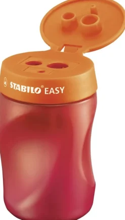 STABILO Küche & Esszimmer-Spitzer Dosen-Spitzer für Rechtshänder EASYsharpener, 3 in 1, orange