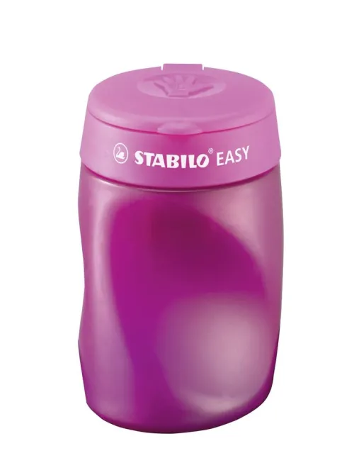 STABILO Küche & Esszimmer-Spitzer Dosen-Spitzer für Linkshänder EASYsharpener , 3 in 1, pink
