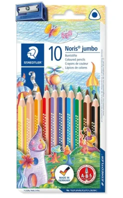Buntstifte Noris jumbo 10er Set + Spitzer*STAEDTLER Outlet