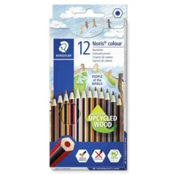 STAEDTLER Buntstifte-Buntstifte Noris colour 185 "People of the World", 12er Set Sonderedition