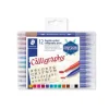 STAEDTLER Kalligraphie & Handlettering*Schreib- und Zeichbedarf 3005 Doppelfasermaler Kalligraphie, 12er Set
