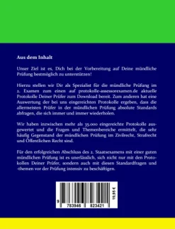 Standardfragen und -themen in der mündlichen Prüfung im 2. Examen*ReferendarFachVerlag GmbH Outlet
