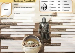 Panini Verlags GmbH Freundebücher*Star Wars The Mandalorian: Freundebuch