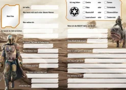 Panini Verlags GmbH Freundebücher*Star Wars The Mandalorian: Freundebuch