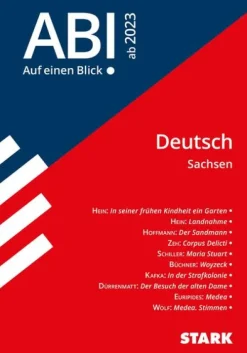 STARK Abi - auf einen Blick! Deutsch Sachsen 2024*Stark Verlag GmbH Hot