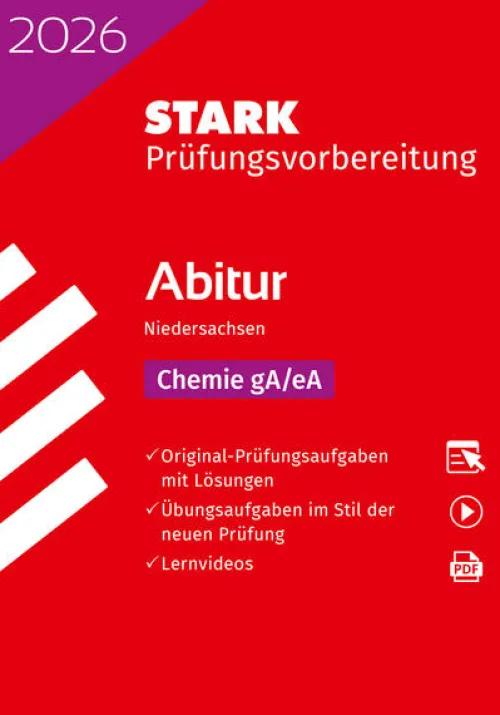 Stark Verlag GmbH Abi Trainer·Chemie*STARK Chemie gA/eA - Abitur 2026 Niedersachsen - Prüfungsvorbereitung