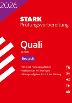 Stark Verlag GmbH Abi Trainer·Deutsch|Quali Trainer·Quali Trainer-STARK Deutsch 9. Klasse - Quali Mittelschule 2026 Bayern - Prüfungsvorbereitung