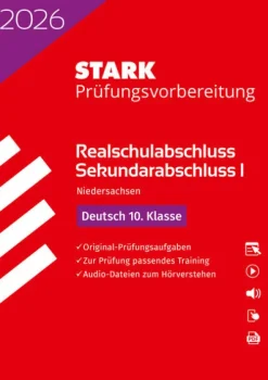 STARK Deutsch - Realschulabschluss 2026 Niedersachsen - Prüfungsvorbereitung*Stark Verlag GmbH