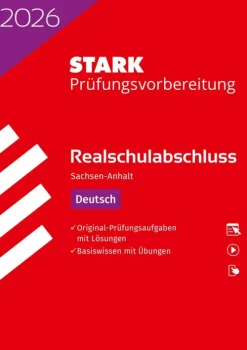 STARK Deutsch - Realschulabschluss 2026 Sachsen-Anhalt - Prüfungsvorbereitung*Stark Verlag GmbH Discount