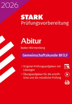 Stark Verlag GmbH Abi Trainer·Politik & Sozialkunde*STARK Gemeinschaftskunde - Abitur 2026 BW - Prüfungsvorbereitung