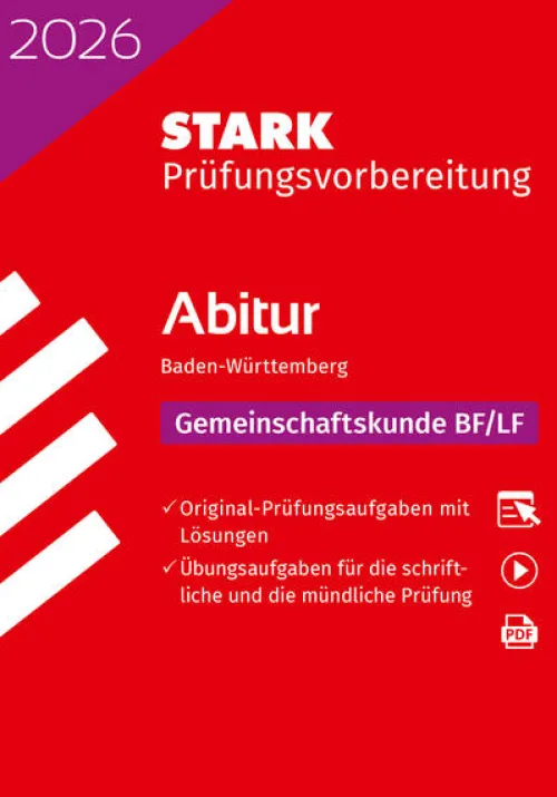Stark Verlag GmbH Abi Trainer·Politik & Sozialkunde*STARK Gemeinschaftskunde - Abitur 2026 BW - Prüfungsvorbereitung