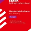 STARK Lösungen zu Deutsch - Hauptschulabschluss 2026 BW - Prüfungsvorbereitung*Stark Verlag GmbH Outlet