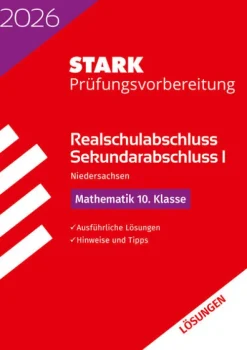 Stark Verlag GmbH Mittlere Reife·Mathematik|Quali Trainer·Mittlere Reife-STARK Lösungen zu Mathematik - Realschulabschluss 2026 Niedersachsen - Prüfungsvorbereitung