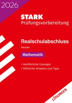 Stark Verlag GmbH Mittlere Reife·Mathematik|Quali Trainer·Mittlere Reife*STARK Lösungen zu Mathematik - Realschulabschluss 2026 Hessen - Prüfungsvorbereitung