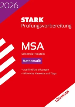 Stark Verlag GmbH Mittlere Reife·Mathematik|Quali Trainer·Mittlere Reife*STARK Lösungen zu Mathematik - MSA 2026 Schleswig-Holstein - Prüfungsvorbereitung
