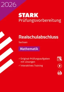 STARK Mathematik - Realschulabschluss 2026 Sachsen - Prüfungsvorbereitung*Stark Verlag GmbH Hot