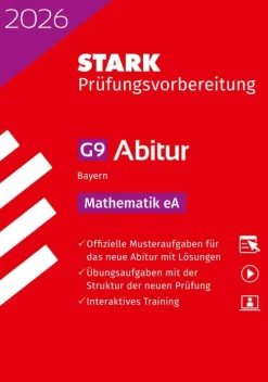 Stark Verlag GmbH Abi Trainer·Mathematik|Quali Trainer·Abi Trainer*STARK Mathematik eA - Abitur 2026 Bayern - Prüfungsvorbereitung
