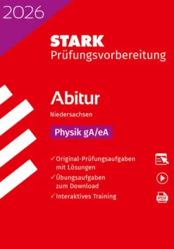 Stark Verlag GmbH Abi Trainer·Physik-STARK Physik gA/eA - Abitur 2026 Niedersachsen - Prüfungsvorbereitung