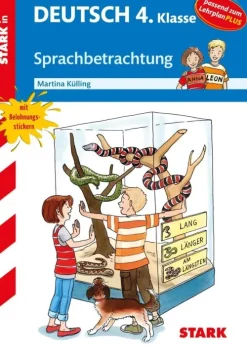 Stark Verlag GmbH Quali Trainer·Grundschule-STARK Sprachbetrachtung 4. Klasse - Training Grundschule - Grundwissen, Aufgaben und Lösungen