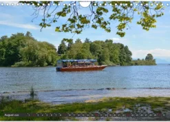 Calvendo Wandkalender*Starnberger See - Auf den Spuren von Ludwig II. und Sisi (Wandkalender 2026 DIN A4 quer), Monatskalender