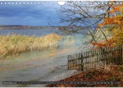 Calvendo Wandkalender*Starnberger See - Auf den Spuren von Ludwig II. und Sisi (Wandkalender 2026 DIN A4 quer), Monatskalender