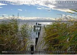 Calvendo Wandkalender*Starnberger See - Auf den Spuren von Ludwig II. und Sisi (Wandkalender 2026 DIN A4 quer), Monatskalender