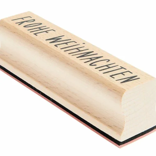 Stempel Frohe Weihnachten FSC 100%*Rico Design GmbH & Co.KG Discount