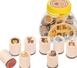 Gollnest & Kiesel GmbH & Stempel & -Kissen-Stempel Waldtiere (8 Stempel)