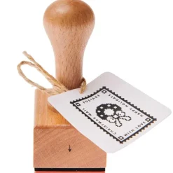 Rico Design GmbH & Co.KG Stempel & -Kissen-Stempel Weihnachtspost, Kranz FSC 100% 32 x 45 x 70 mm