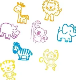 Stempel Wilde Tiere (8 Stempel)*Gollnest & Kiesel GmbH & Online