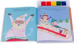 Arena Verlag GmbH Stempel & -Kissen-Stempelkunst für kleine Finger. Weihnachten