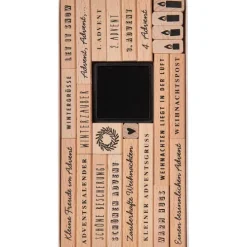 Rico Design GmbH & Co.KG Stempel & -Kissen-Stempelset für den Advent FSC 100% 24 Stk