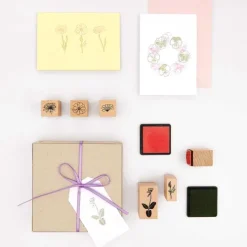 Stempelset Futschikato, Blumen, FSC 100%, 24 Stempel, 2 Stempelkissen*Rico Design GmbH & Co.KG