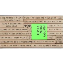 Rico Design GmbH & Co.KG Stempel & -Kissen*Stempelset Happy New Year FSC 100%