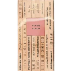 Stempelset La Vie en Rose, Poesiealbum*Rico Design GmbH & Co.KG New