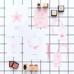 Stempelset Sakura Sakura FSC 100%*Rico Design GmbH & Co.KG Clearance