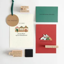 Stempelset Weihnachtsmarkt, Types FSC 100%*Rico Design GmbH & Co.KG Online