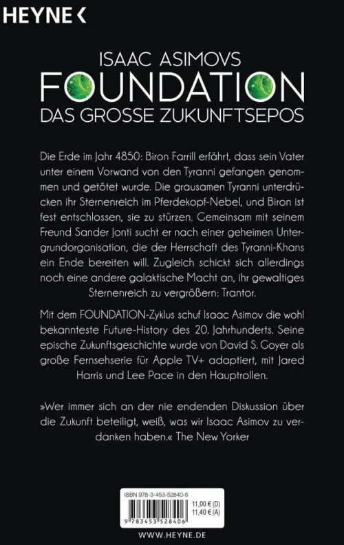 Heyne Taschenbuch Klassische Science Fiction-Sterne wie Staub