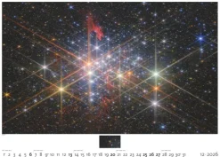 PALAZZI Kalender GmbH Posterkalender-Sternzeit 2026 - Bild-Kalender - Poster-Kalender - 70x50