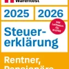 Stiftung Warentest Geld & Finanzen|Jura*Steuererklärung 2025/2026 - Rentner, Pensionäre