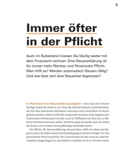 Stiftung Warentest Geld & Finanzen|Jura*Steuererklärung 2025/2026 - Rentner, Pensionäre