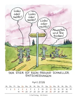 Stier 2026*Korsch Verlag GmbH Sale