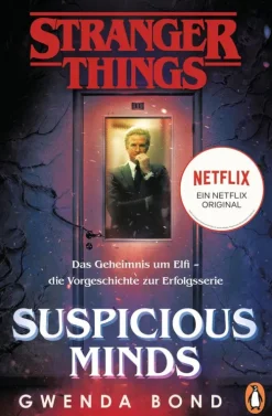 Penguin TB Verlag Horror Gegenwart*Stranger Things: Suspicious Minds - DIE OFFIZIELLE DEUTSCHE AUSGABE - ein NETFLIX-Original