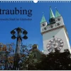 Calvendo Wandkalender-Straubing, liebenswerte Stadt im Gäuboden (Wandkalender 2026 DIN A3 quer), Monatskalender