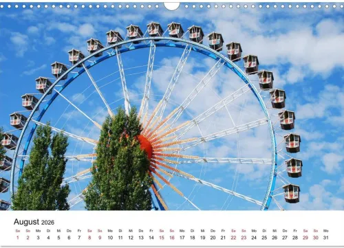 Calvendo Wandkalender-Straubing, liebenswerte Stadt im Gäuboden (Wandkalender 2026 DIN A3 quer), Monatskalender