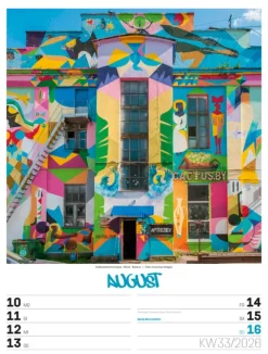 Ackermann Kunstverlag Wochenkalender-Street Art Wochenplaner Kalender 2026