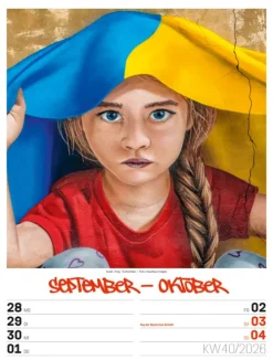 Ackermann Kunstverlag Wochenkalender-Street Art Wochenplaner Kalender 2026