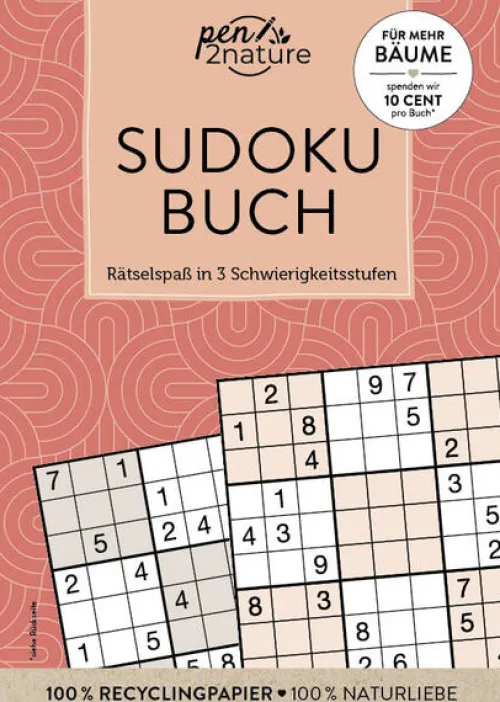Naumann & Göbel Verlagsg. Nachhaltigkeit-Sudoku Buch