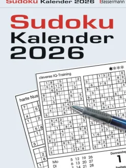 Bassermann, Edition Abreiß-Kalender-Sudokukalender 2026. Der beliebte Abreißkalender mit 800 Zahlenrätseln